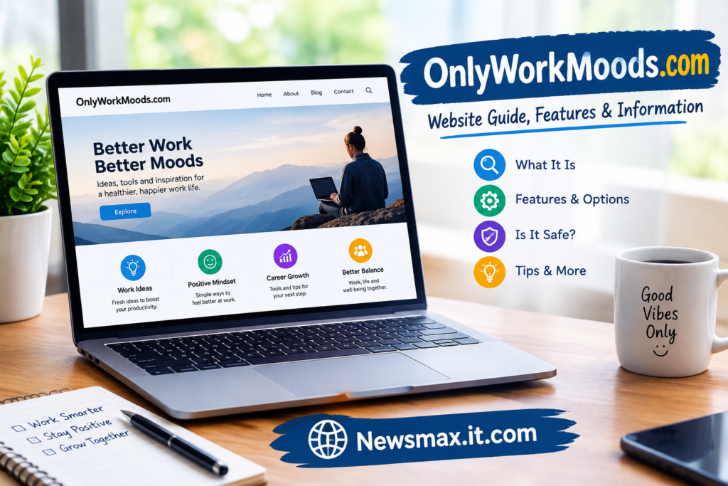 OnlyWorkMoods.com website guide and features