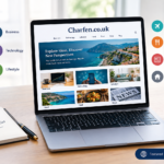 Charfen.co.uk website overview featuring business, technology, lifestyle, travel, food, and home improvement content.